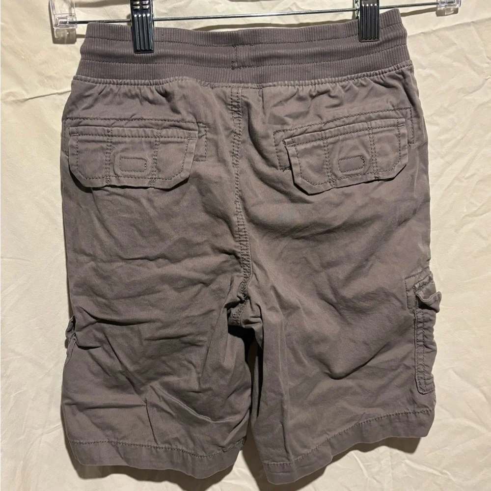 Sonoma Boy’s Cargo Drawstring Shorts in Charcoal